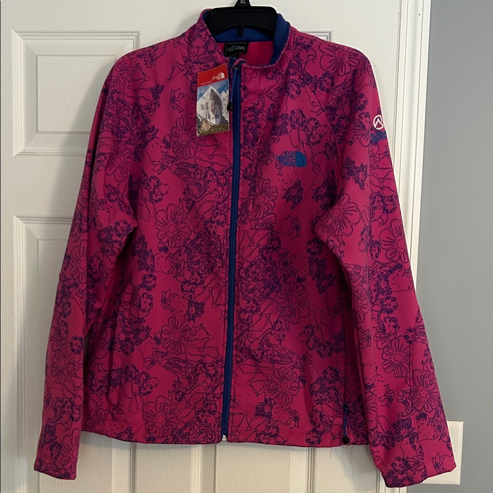 The North Face Women's Magenta Floral Ski Jacket